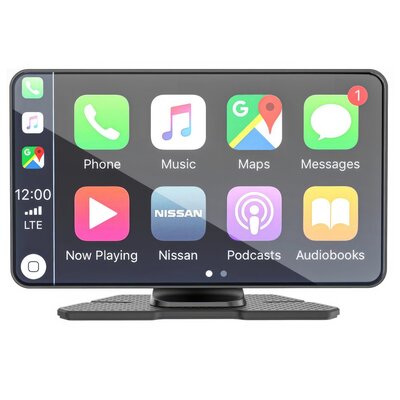 Ekran VEN-DENS z LCD 7" CarPlay Czarny