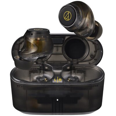 Słuchawki dokanałowe AUDIO-TECHNICA ATH-CKS30TW ANC Czarno-przezroczysty