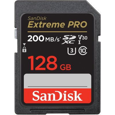 Karta pamięci SANDISK Extreme PRO SDXC 128GB