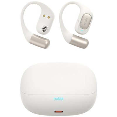 Słuchawki powietrzne NUBIA LiveFlip Biały