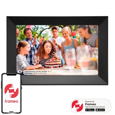 Ramka cyfrowa DENVER Frameo PFF-1063BMK2 Czarny