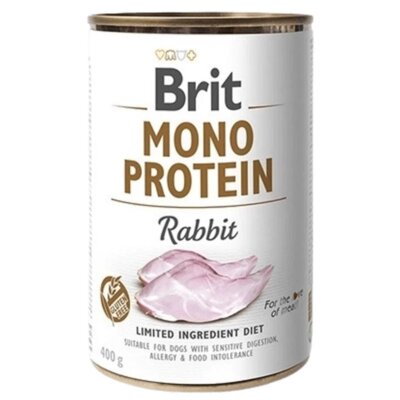 Karma dla psa BRIT Mix smaków Mono Protein Królik, Tuńczyk z ziemniakami, Wołowina z ryżem 18 x 400 g