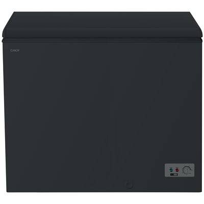 Zamrażarka skrzyniowa CANDY CCHH 200EB o pojemności 200 litrów w kolorze czarnym