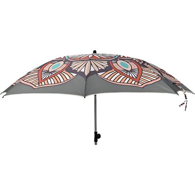 Parasol ogrodowy PROGARDEN Mandala 330725 200 cm Antracyt