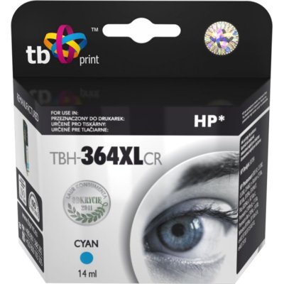 Tusz TB PRINT do HP 364 XL Błękitny 14 ml TBH-364XLCR