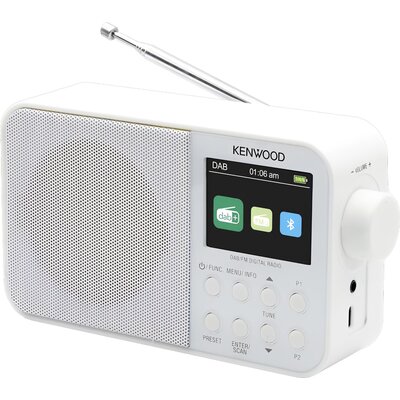 Radio KENWOOD CR-M30DAB-W Cyfrowe Przenośne Biały