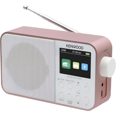 Radio KENWOOD CR-M30DAB-R Cyfrowe Przenośne Różowy