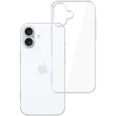 Etui 3MK Clear Case do Apple iPhone 17 Przezroczysty