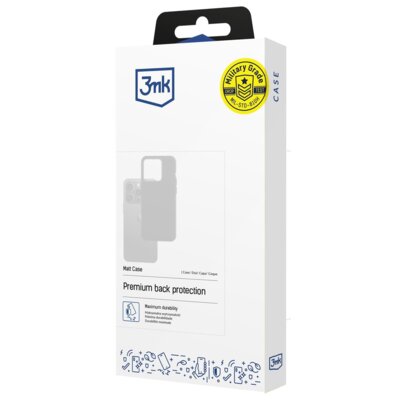 Etui 3MK Matt Case do Apple iPhone 17 Pro Czarny