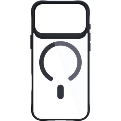 Etui 3MK Satin Armor MagCase do Apple iPhone 17 Pro Przezroczysto-czarny