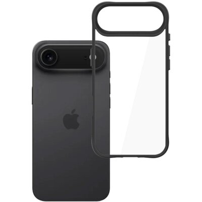 Etui 3MK Satin Armor Case+ do Apple iPhone Air Przezroczysto-czarny