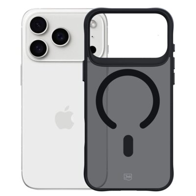 Etui 3MK Smoke MagCase do Apple iPhone 17 Pro Czarny