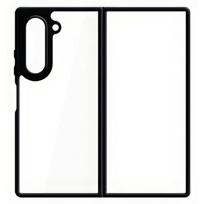 Etui 3MK Satin Armor Case+ do Samsung Galaxy Z Fold 7 Przezroczysto-czarny