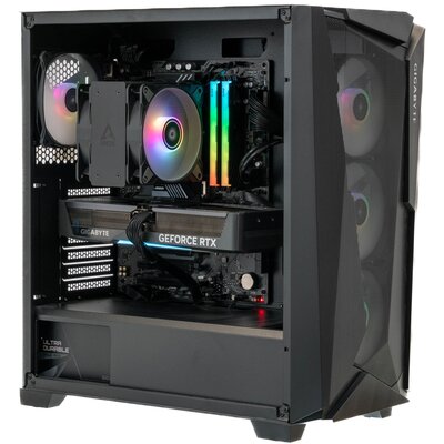 Komputer MAD DOG Powered by Gigabyte AORUS301-I15WR32WP i5-14400F 32GB RAM 1TB SSD GeForce RTX5070 Wi-Fi Windows 11 Professional