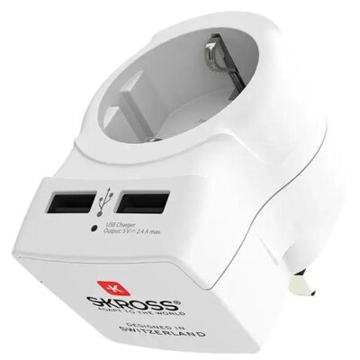 Adapter podróżny SKROSS 1.500280-E (Europa - Wielka Brytania)