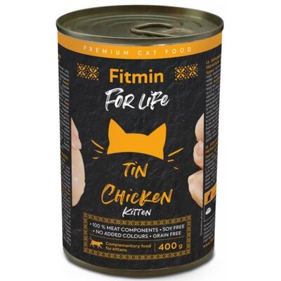 Karma dla kota FITMIN For Life Kitten Kurczak 400 g