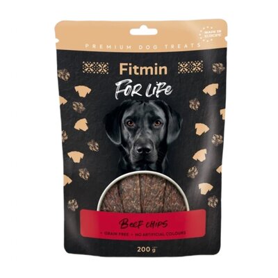 Przysmak dla psa FITMIN For Life Plastry wołowe 200 g
