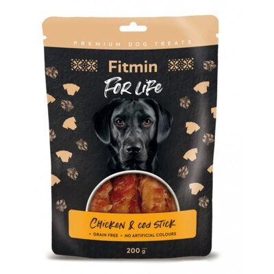 Przysmak dla psa FITMIN For Life Treat Paluszki z kurczakiem i dorszem 200 g
