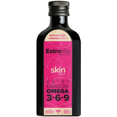 Zdjęcia - Witaminy i składniki mineralne Cherry Olej Omega 3-6-9 ESTROVITA Skin Sakura  Skin Sakura  (150 ml)
