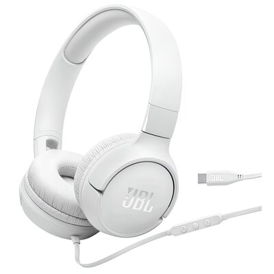 Słuchawki nauszne JBL Tune 520C USB-C Biały