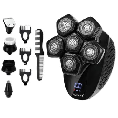 Golarka ALPHA TR8-Pro Na mokro i sucho