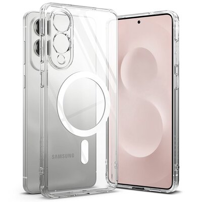 Etui RINGKE Fusion MagSafe do Samsung Galaxy S25 Edge Przezroczysty