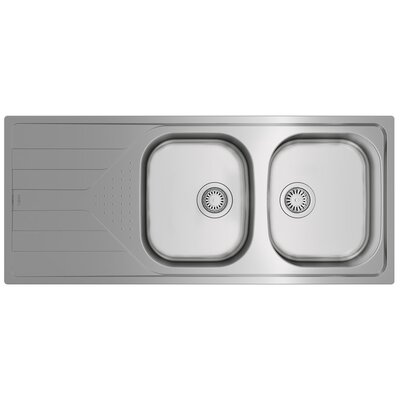 Zlewozmywak TEKA UNIVERSE 80 T-XM 2B 1D 115170006 Stal nierdzewna