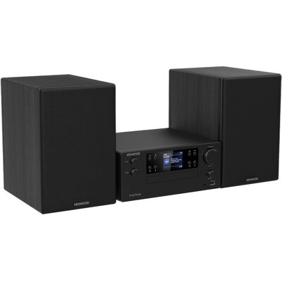 Wieża KENWOOD M-9500-B Czarna, Kolorowy wyświetlacz, Odtw.CD/-R/-RW/MP3, Wi-Fi, BT, Radio internetowe, Tuner DAB+