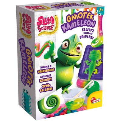Zestaw kreatywny LISCIANI Slumi Science Gniotek Kameleon 110971