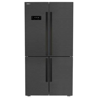 Lodówka GRUNDIG GQN21235XRN Side by Side No Frost 182cm Czarna Specjalna szuflada na warzywa Full Fresh+