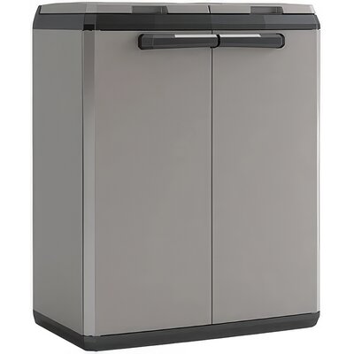 Stojak na worki KETER Split Basic 2x110L Szary