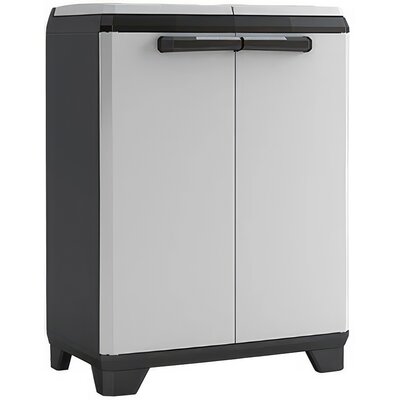Stojak na worki KETER Split Premium 2x110L Szaro-czarny