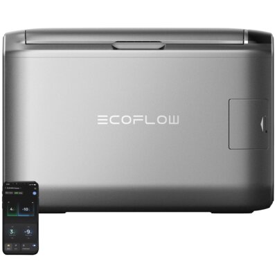 Lodówka turystyczna kompresorowa ECOFLOW Glacier Classic 55l Szary