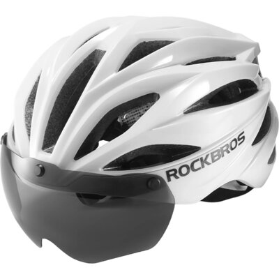 Kask rowerowy ROCKBROS 8386824304060 Biały Szosowy (rozmiar 58-62)