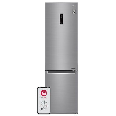 Lodówka LG GBB62PZHMN No Frost 203cm Inox FreshBalancer FreshConverter DoorCooling+