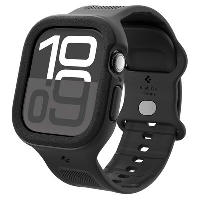 Pasek SPIGEN Vault Pro do Apple Watch 10 do koperty 42 mm Czarny