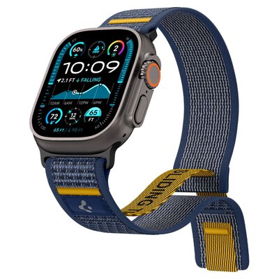 Pasek SPIGEN Athlex Air do Apple Watch 6/7/8/9/10/SE/ULTRA 1/2 (44/45/46/49 mm) Granatowy