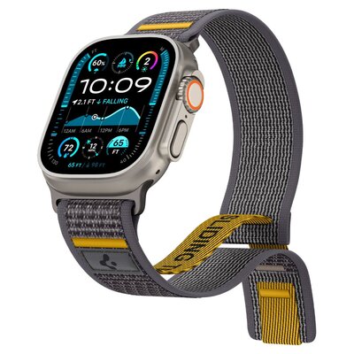 Pasek SPIGEN Athlex Air do Apple Watch do koperty 44/45/46/49 mm Grafitowy