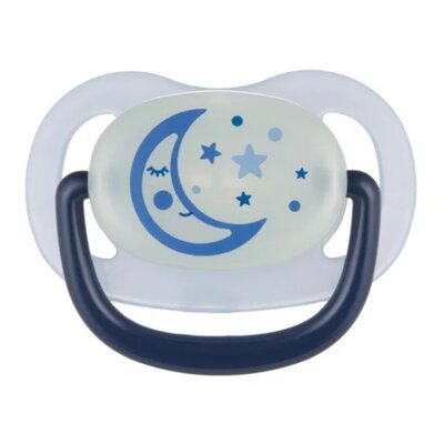 Smoczek CANPOL Night Dreams 22/502 18 m+ Niebieski