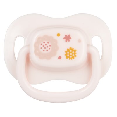 Smoczek CANPOL BABIES Newborn Symetryczny 6-18 m Różowy