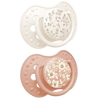 Smoczek LOVI Blossom Blue 22/921 0-6 m (2 sztuki)