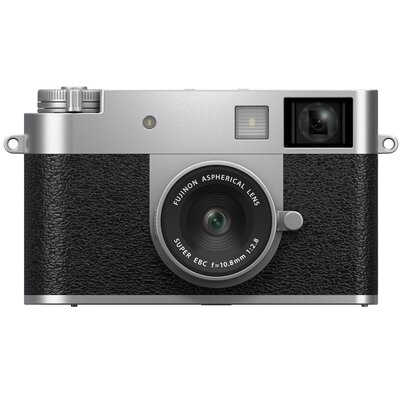 Aparat FUJIFILM X half Srebrny, 17.74Mpix, Full HD