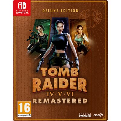 Tomb Raider IV-VI Remastered Starring Lara Croft Deluxe Edition Gra NINTENDO SWITCH
