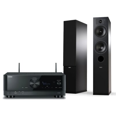 Zestaw stereo YAMAHA RX-V4A + INDIANA Line Tesi 5 Czarny