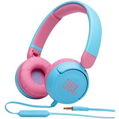 Słuchawki nauszne JBL JR310 Różowo-niebieski