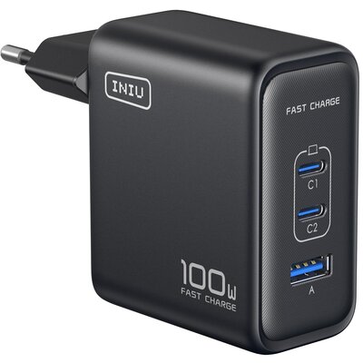Ładowarka sieciowa INIU Leopard Charger 100W Czarny