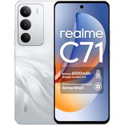 Smartfon REALME C71 6/128GB 6.67" 120Hz Biały