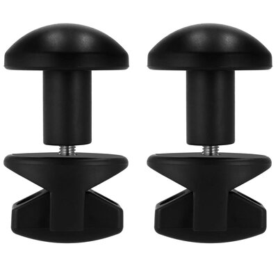 Wieszak na grzejnik łazienkowy MISSION AIR Paris Czarny (2 sztuki)