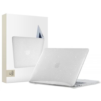 Etui na laptopa TECH-PROTECT Smartshell do Apple Macbook Air 13 Przezroczysty Brokat