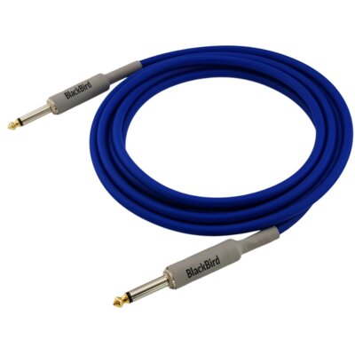 Kabel BLACKBIRD BBIC3-PS7-BLUE Jack 6.3 mm - Jack 6.3 mm 3 m